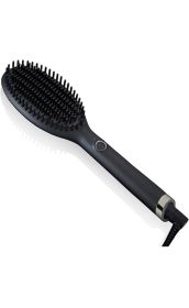 Glide Electric Heating Ion Hair Straightening Comb (Option: AU-Black)