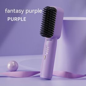 Charging Straight Comb Negative Ions (Option: Dream Purple)