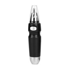 Electric Nose Hair Trimmer Shaver (Color: BLACK)