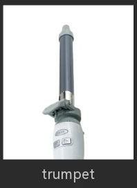 Automatic Rotation Electric Lazy Thin Tube Hair Curler (size: small)